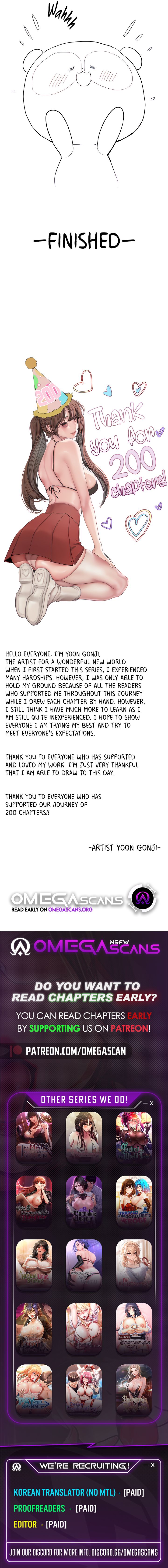 A Wonderful New World Chapter 200