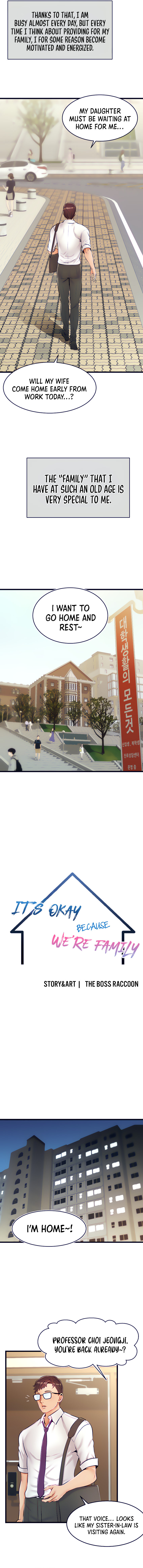 It's Okay Because We Re Family Chapter 01