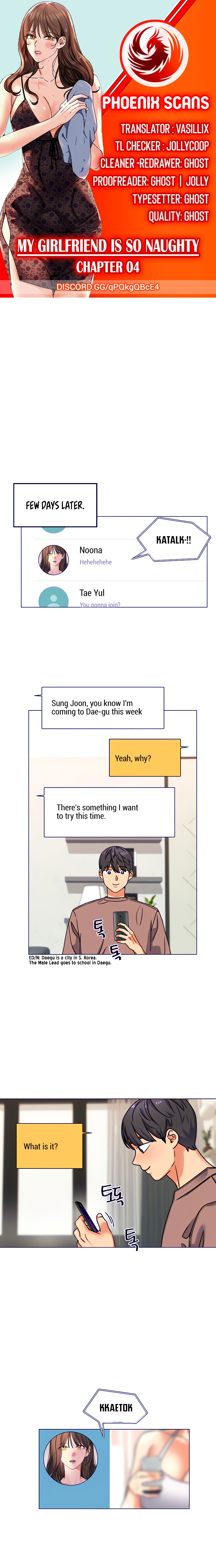 My Girlfriend Is So Naughty Chapter 04