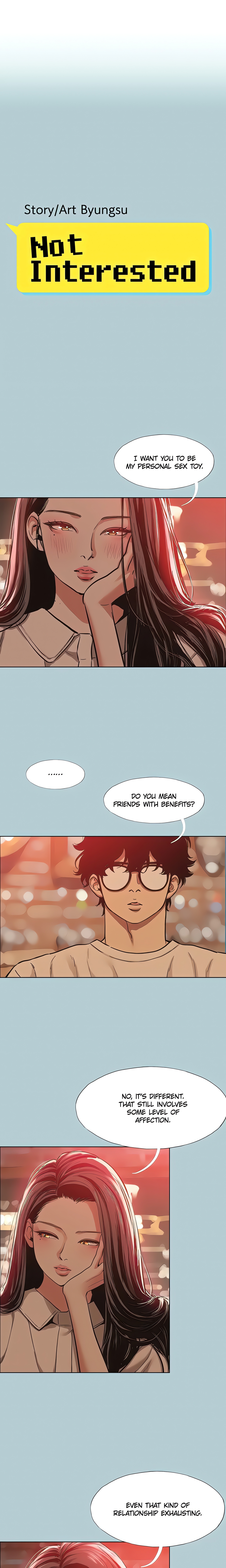 Not Interested Chapter 50 - Page 1