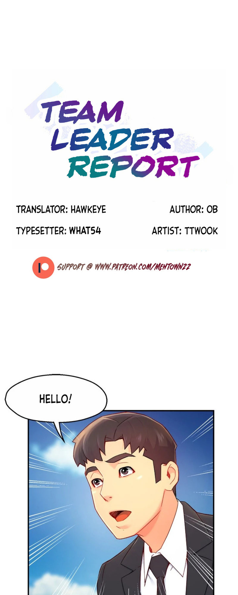 Teamleader This Is A Report Engsub Chapter 40