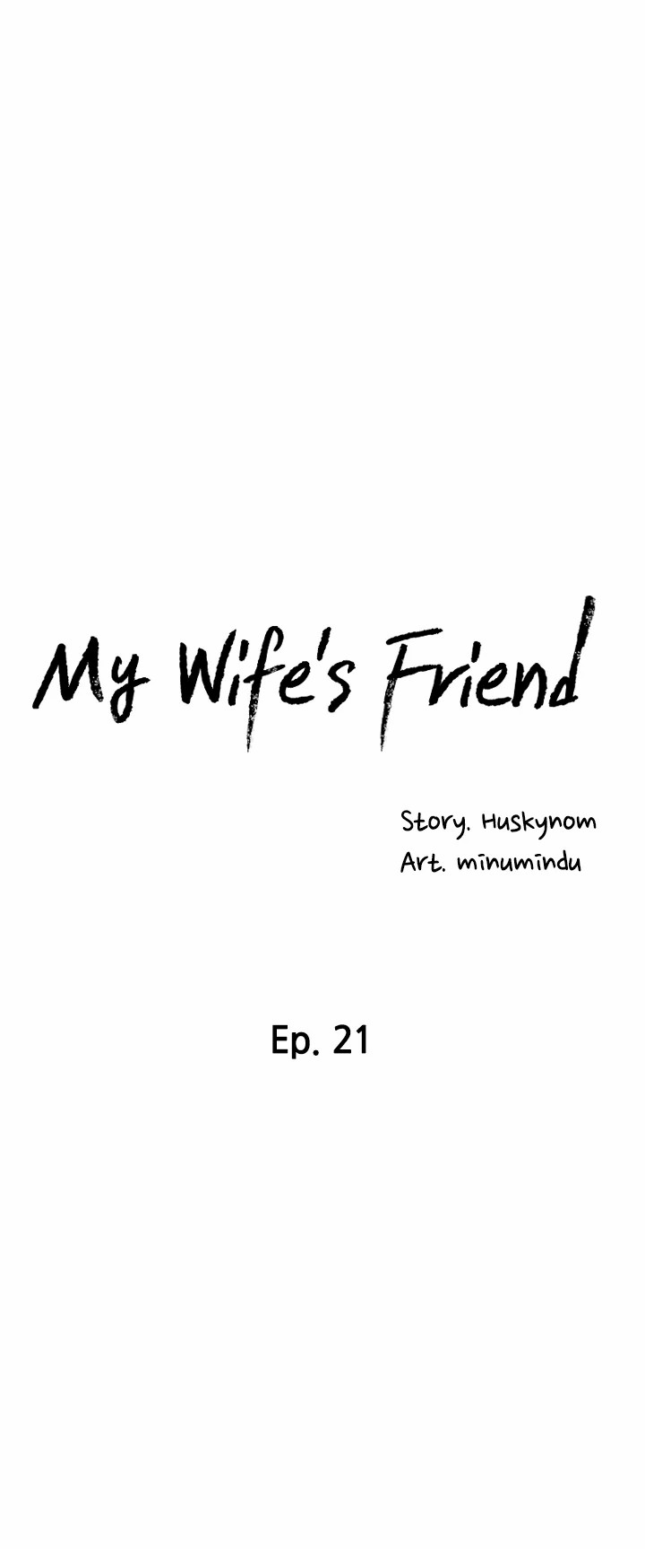Wife's Friend Engsub Chapter 21